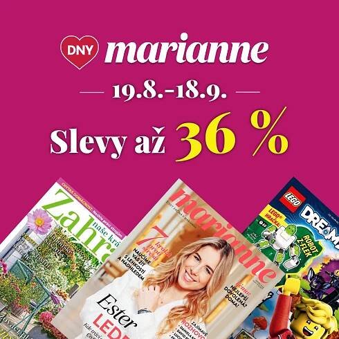 Startují Dny Marianne - Předplatné časopisů - Magaziny.cz