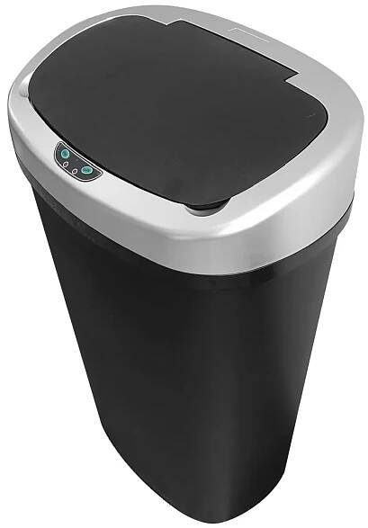 Bezdotykový odpadkový koš Light 48 l černý