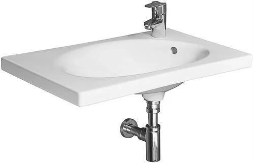 Jika Tigo - Umyvadlo 650x385 mm, s otvorem vpravo, bílá H8122160001061