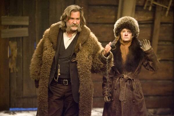 Osm hrozných - Z filmu - Kurt Russell, Jennifer Jason Leigh