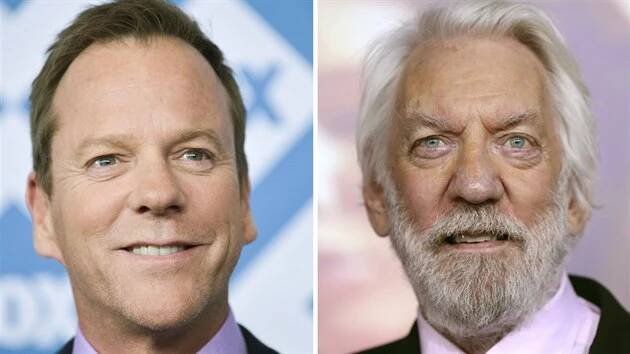 Kiefer Sutherland a jeho otec Donald Sutherland