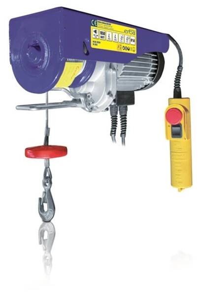 Elektrický vrátek 200/400 Kg, včetně kladky ERBA ER-33253