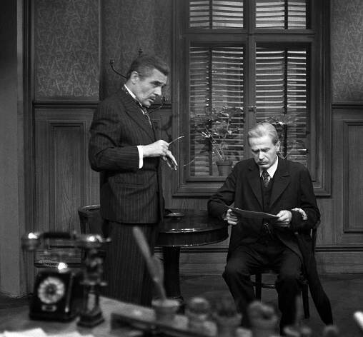 Případy komisaře Mejzlíka - Kupon - Z filmu - Václav Voska, Otto Šimánek