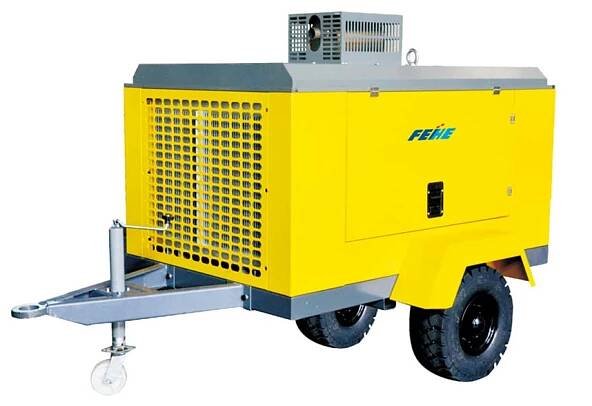 Twin Screw Mobile Compressor - Euro Tools Nigeria