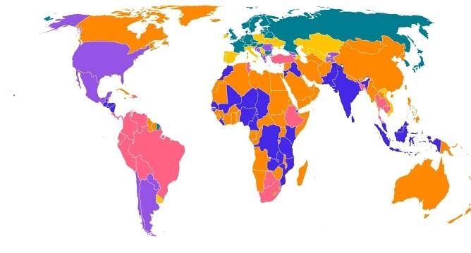 Map Shows Most Religious Countries in the World