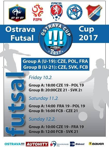 Ostrava Futsal Cup 2017 živě! | FOTBAL.CZ