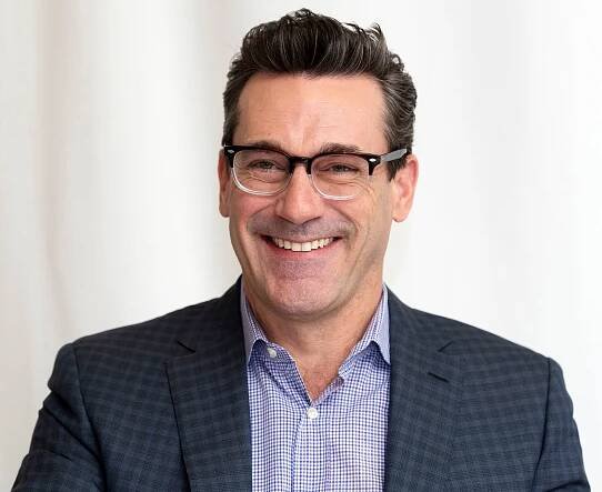 Jon Hamm Watched Football With Friends in L.A.