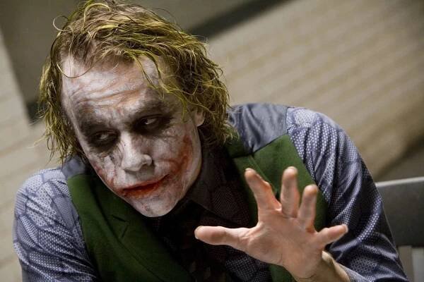 Heath Ledger jako Joker
