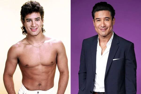Mario Lopez in a private photo shoot at Ron Wolfson's Studio on June, 17, 1990 in Studio City, CA; In this image released on November 8, Mario Lopez poses for a portrait during the 27th Annual FAMILY FILM AND TV AWARDS airing November 9th, exclusively on the CBS Television Network and available for live and on-demand streaming via Paramount+ in Burbank, California