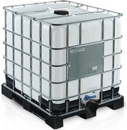 Uskladnění pneumatiky Nový IBC kontejner 1000 L UN, plastová paleta + doprava zdarma