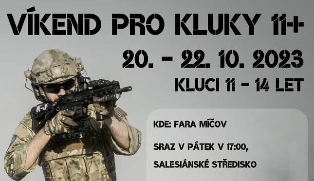 Víkend pro kluky 11+