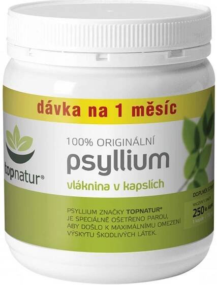 TOPNATUR Psyllium 250 kapslí