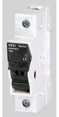 OEZ OEZ:41003 Pojistkový odpojovač OPVF10-1 Ie 32 A, Ue 1000 V d.c., pro válcové pojistkové vložky 10x38 pro jištění fotovoltaic