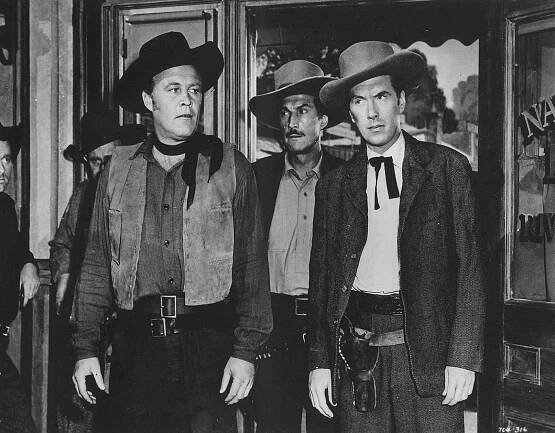 Wayne Morris, Tom Tyler, Robert Hutton - The Younger Brothers - Z filmu