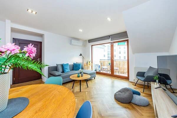 Prodej bytu 3+kk s terasou, OV, Francouzská, Praha 2 - Vinohrady - Halgaš Reality 