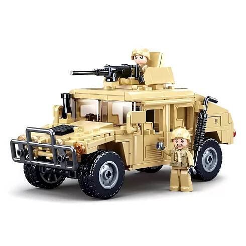 Sluban Army Model Bricks M38-B0837 Hummer bojový off road :: Hračkomat.cz