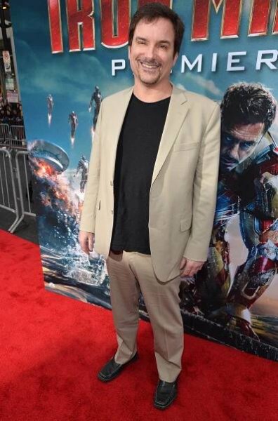 Shane Black at an event for Iron Man 3 (2013)