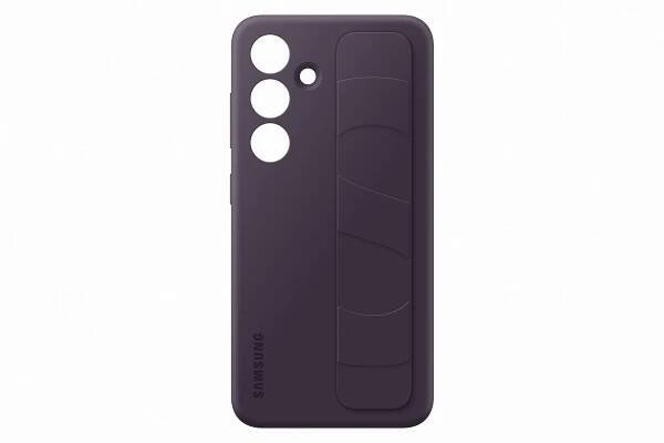 Kryt na mobil Samsung Standing Grip Case Galaxy S24 Dark Violet