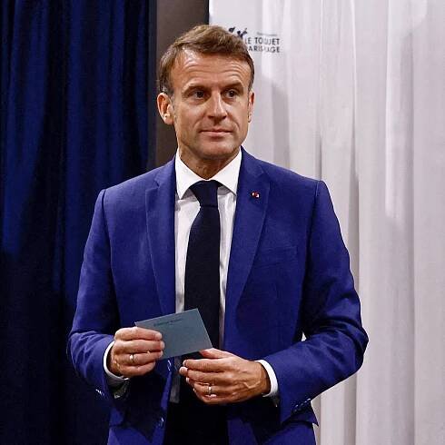 The Center Collapses in France, Leaving Macron Marooned