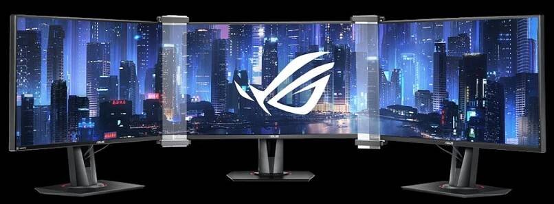 ASUS Releases ROG Bezel-Free Kit for Multi-Monitor Setups