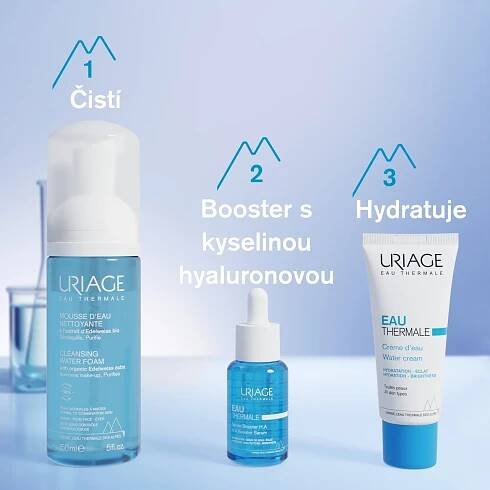 Uriage Micelární odličovací pěna na oči a obličej 150 ml