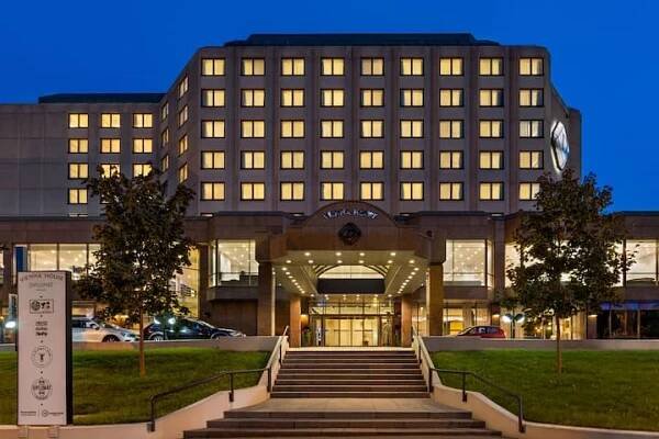 Exterior of Vienna House by Wyndham Diplomat Prague hotel in Prague, Other than US/Canada