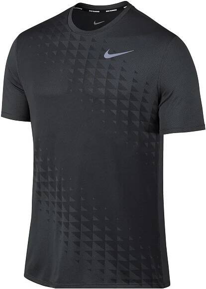 Pánské funkční tričko Nike M NK ZNL CL RELAY TOP SS GX šedé | AD Sport