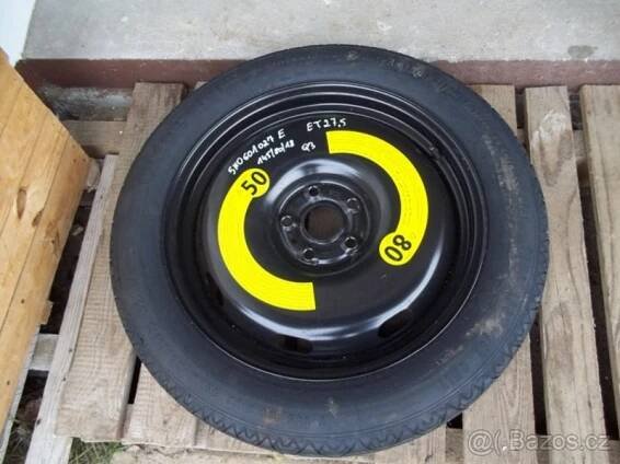 Dojezdové kolo, rezerva VW Tiguan I, Q3, 145/80 R18 5x112x57 - Prostějov