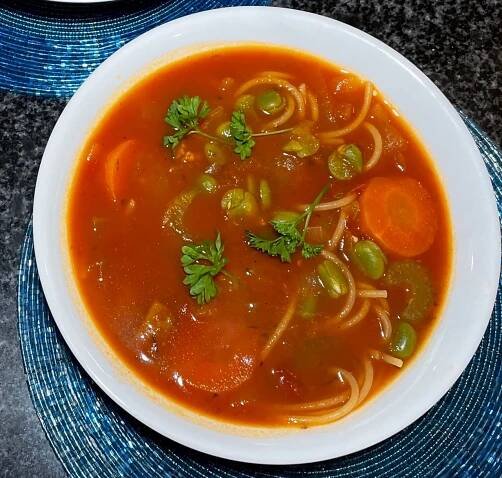 Traditional Minestrone Soup Recipe - The Frugal Flexitarian