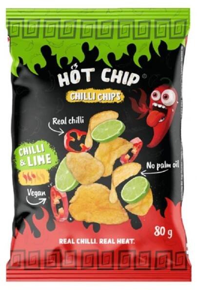 Bramborové Chipsy Chilli and Lime 80g
