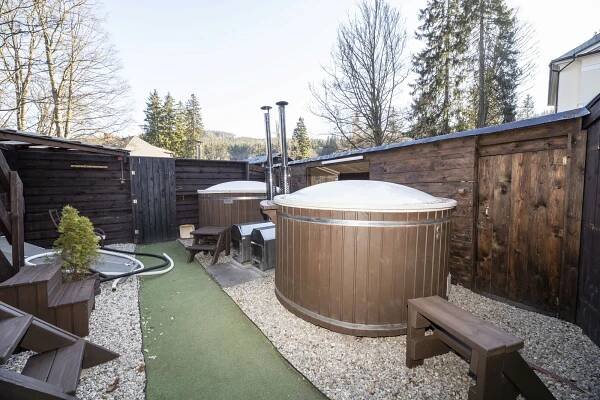 Krásná příroda a klid Karlovy Studánky: polopenze i vstup do Thermal Parku