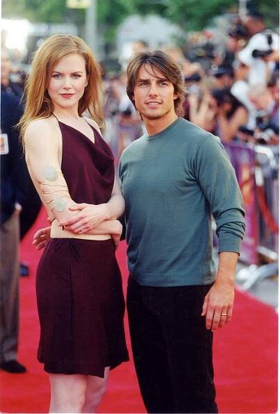 Tom Cruise Nicole Kidman at Eyes Wide Shut premiere