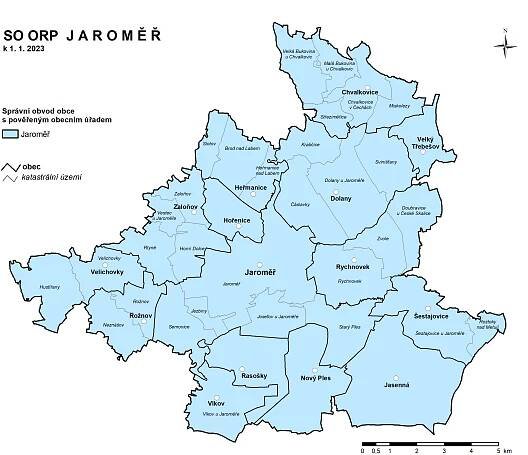 SO ORP Jaroměř | Královéhradecký kraj