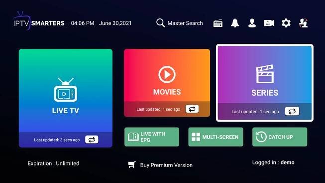 IPTV Smarter Pro