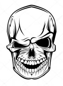 Danger skull Stock Vector by ©Seamartini 3385609