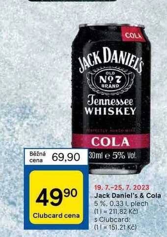 Jack Daniel's & Cola 5%, 0.33 1