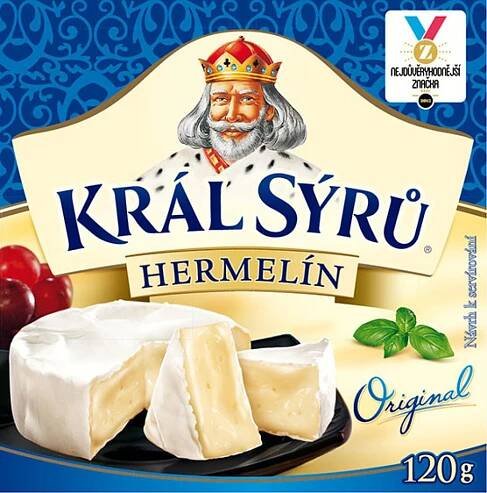 Král Sýrů Hermelín original 120g