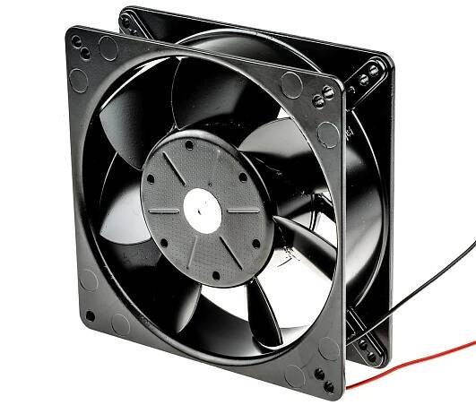 Axiální ventilátor, řada: 5100 N DC, 135 x 135 x 38mm, průtok vzduchu: 260m³/h 9.5W 12 V DC : Půhy.cz