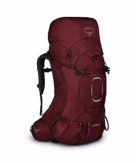 Osprey AETHER 55 acorn red  pánský batoh + Kód pro dodatečnou 10% slevu: OSP10