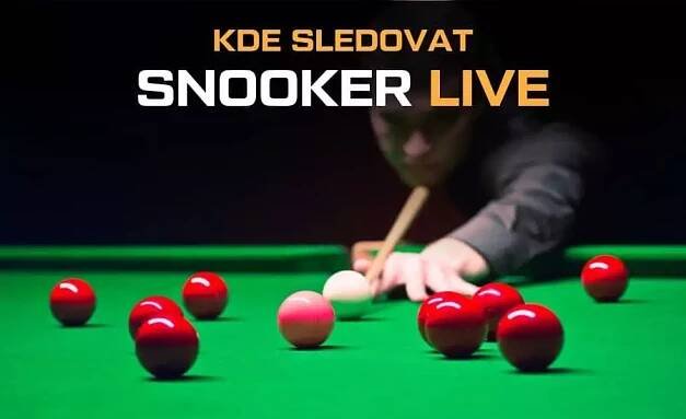 Kde sledovat snooker live TV přenosy, live streamy zdarma