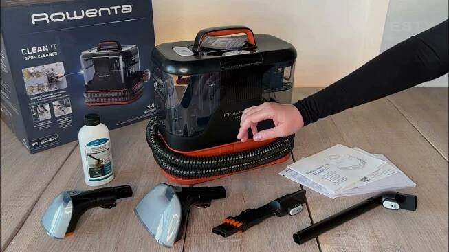 Test, recenze multifunkční čistič koberců a tepovače Rowenta Clean It IN5011F0