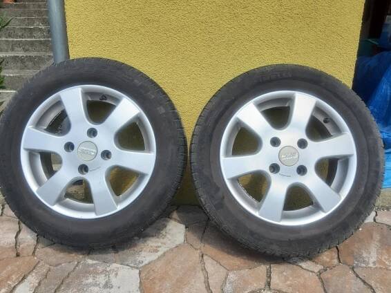 Alu disky 15" 6Jx15 H2 ET 40 - Kola a disky pro osobní vozidla