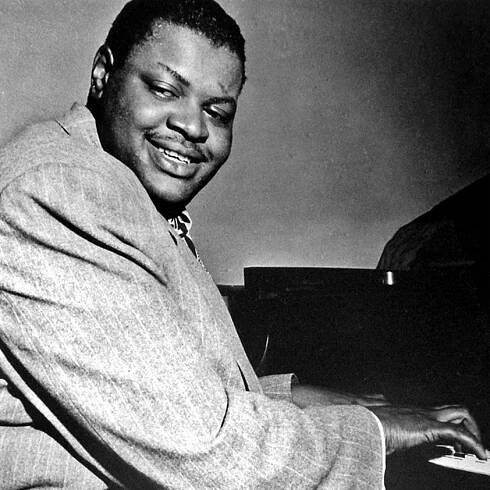 Publicity photo of Oscar Peterson, 1950