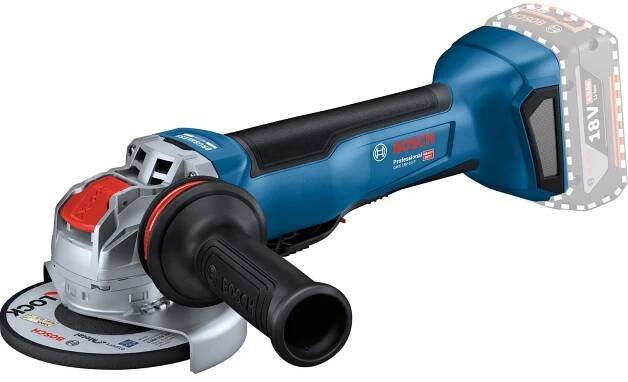 Bezuhlíková aku úhlová bruska Bosch GWX 18V-10 P Professional - 18V, 125mm, X-LOCK, 1.9kg, bez akumulátoru a nabíječky (06019J4200) Bosch PROFI