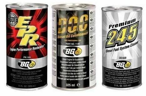 Dekarbonizační sada aditiv BG109+BG112+BG245 pro naftové motory