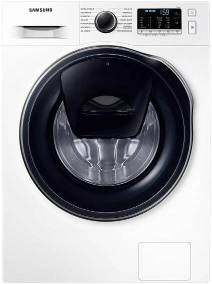 WASCHMASCHINE WW8NK52K0VW/EG   - Weiß, Basics, Kunststoff/Metall (60/85/46cm) - Samsung