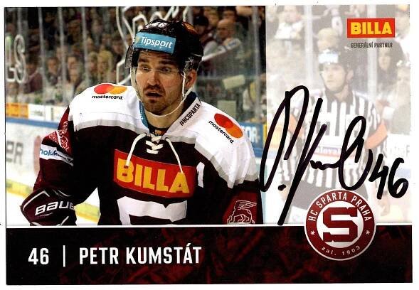 Petr KUMSTÁT - hokej  - Ostatní sběratelské předměty