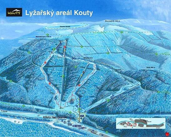 Ski areál Kouty