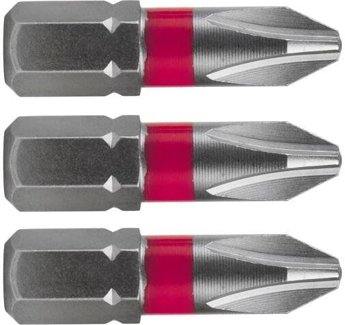 Hrot křížový Kito 4741202 hrot křížový sada 3ks, PH 2x25mm, S2, FORTUM-KITO, hrot křížový sada 3ks, PH 2x25mm, S2, FORTUM