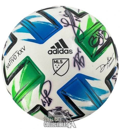 2020 Toronto FC Autographed Match Used Soccer Ball - BAS/Fanatics LOA (29 Sigs)